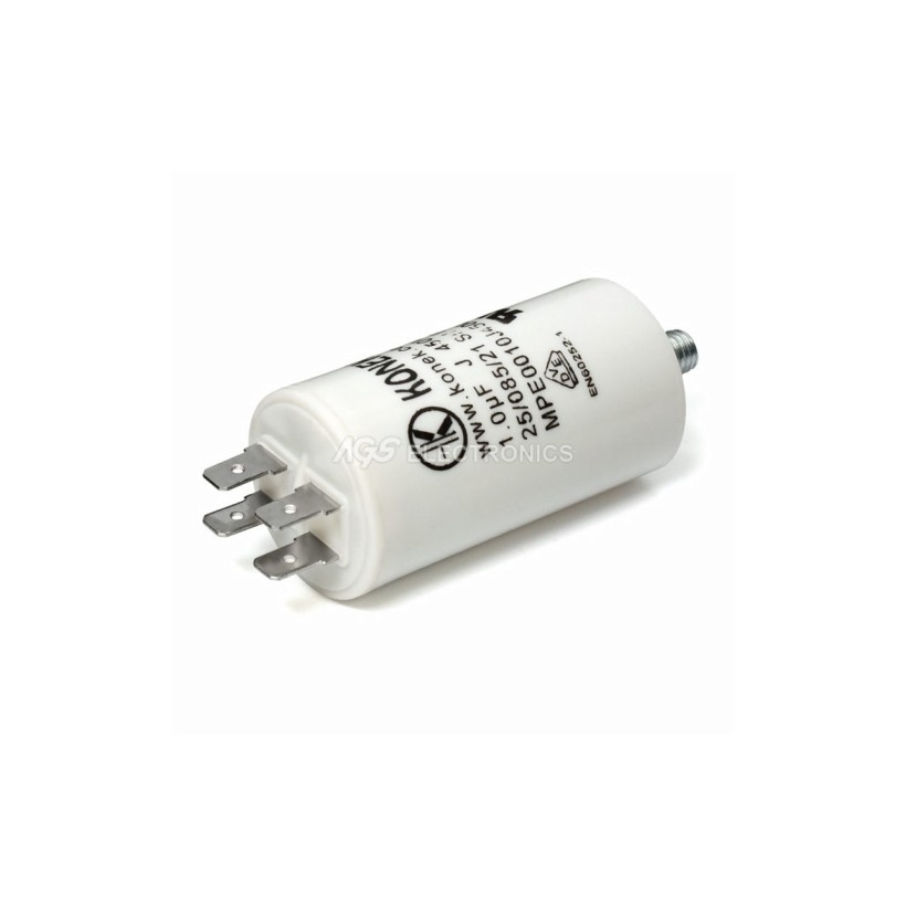 LUTH Premium Profi Parts Universal Condensatore di avviamento 20µF 450V con Cavo di Collegamento 