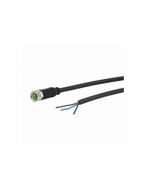 CONNETTORE M08 3PIN CAVO 5MT ASSIALE