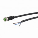 Micro Detectors CD08/0A-050A1 - Connettore M08 3PIN Cavo 5mt Assiale