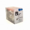 Italiana Relè D2N-24AC-IL - Rele 8 piedini 24 VAC Con led