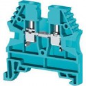 MORSETTO PASSANTE DA 4MM BLU