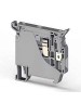 MORSETTO PORTAFUSIBILE 5X20 GRIGIO