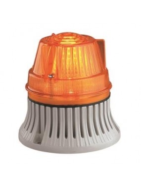 Sirena 79615 - Microlampeggiante Lampeggiante/Fisso 24/240V Giallo