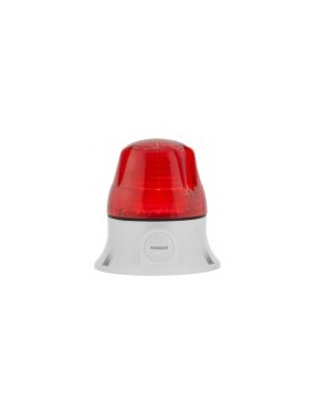 Sirena 79613 - Microlampeggiante Lampeggiante/Fisso 24/240V Rosso
