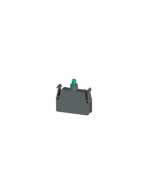 Unità Led Verde A Pannello 12/230V